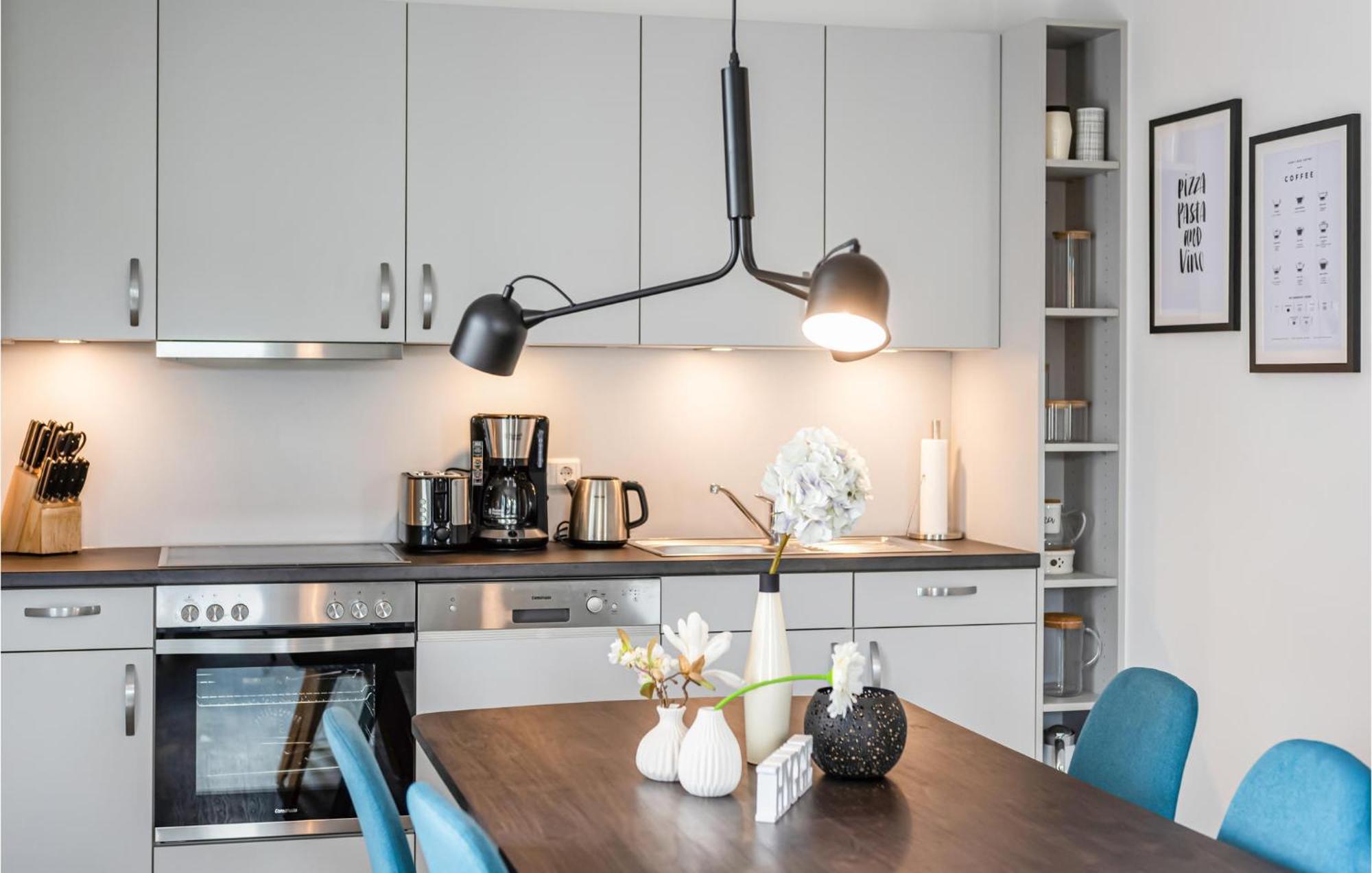 Nice Apartment In Rechlin With House Sea View Exteriör bild